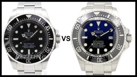 rolex deepsea black vs blue|Rolex deepsea costco.